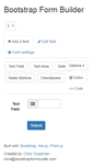 Mobile Screenshot of bootstrapformbuilder.com